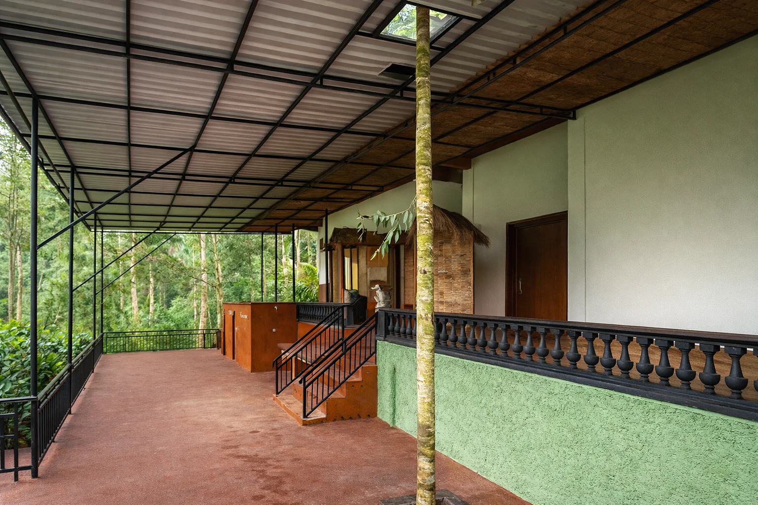 Outdoor Jungle Hideaway Villas