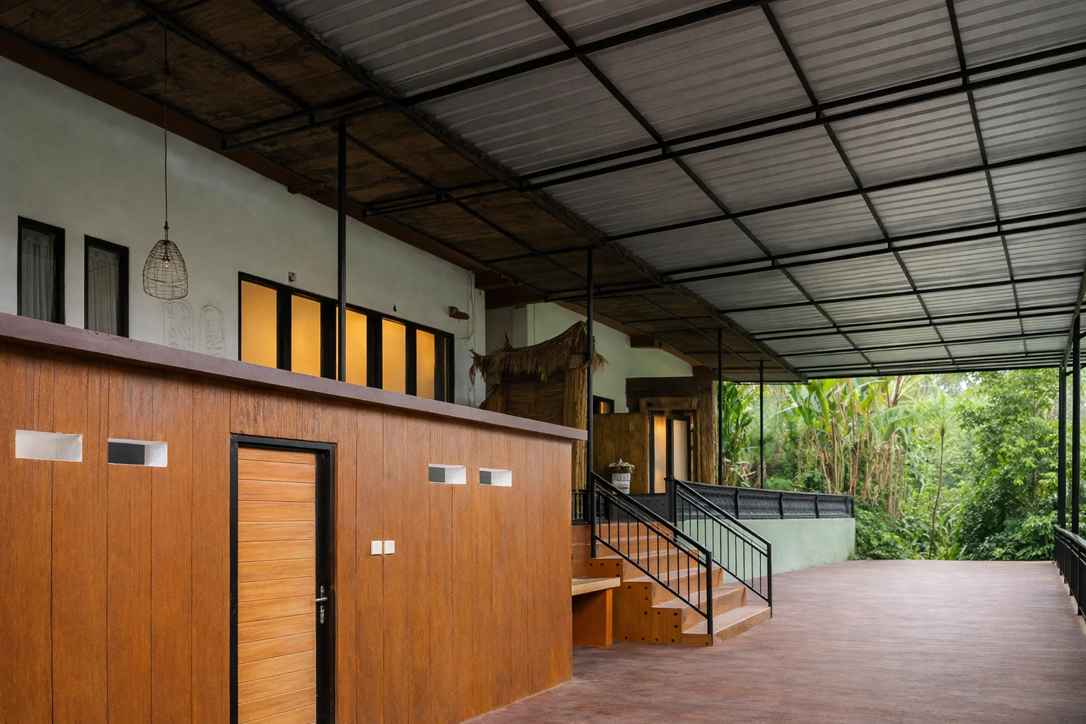 Outdoor View Jungle Hideaway Villas